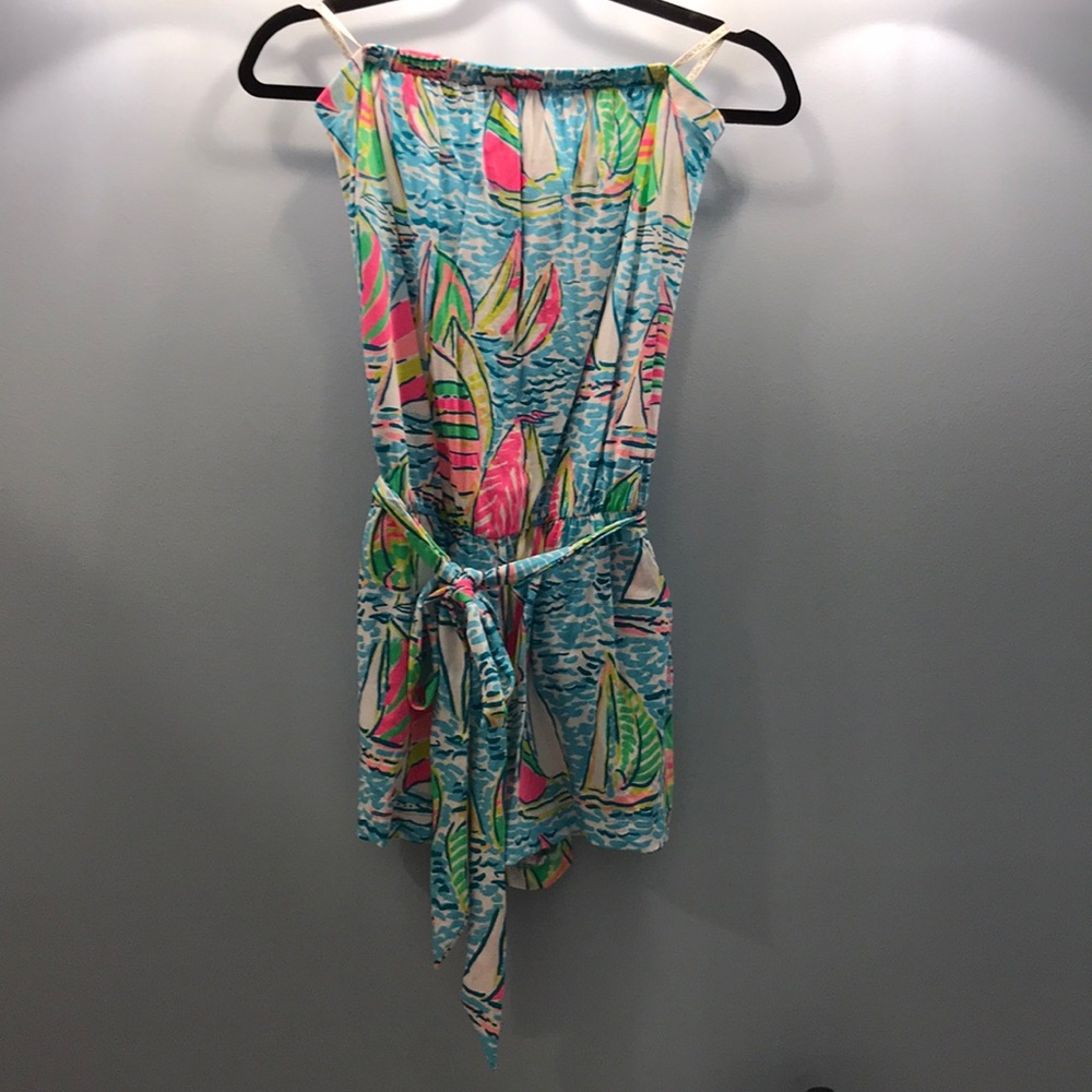 Lilly Pulitzer Romper in You Gotta Regatta